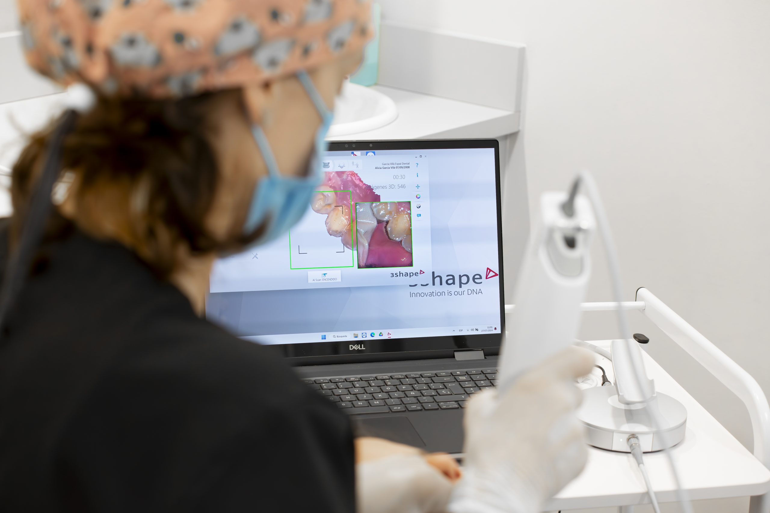 Planificació digital amb escàner 3D a la clínica Garcia Vilà
