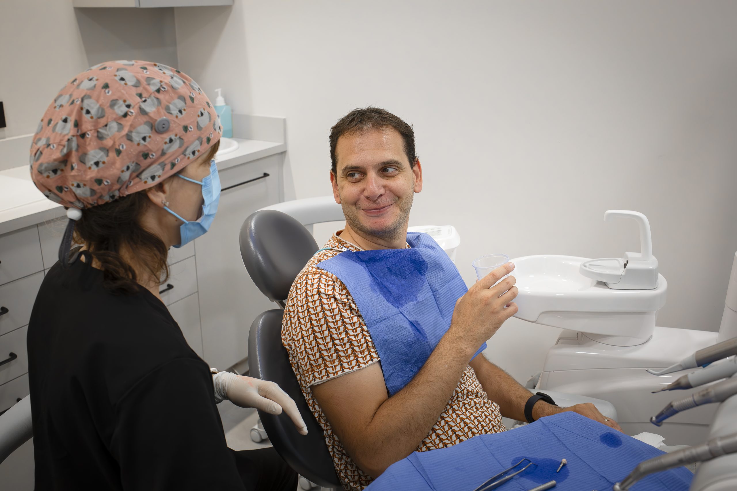 Tractament amb sedació dental a la clínica